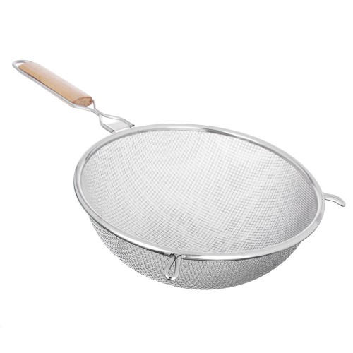 Сито с ободком и ручкой 21см, двойная сеть, нерж.сталь Ретро VETTA Сито с ободком и ручкой 21см, двойная сеть, нерж.сталь Ретро VETTA